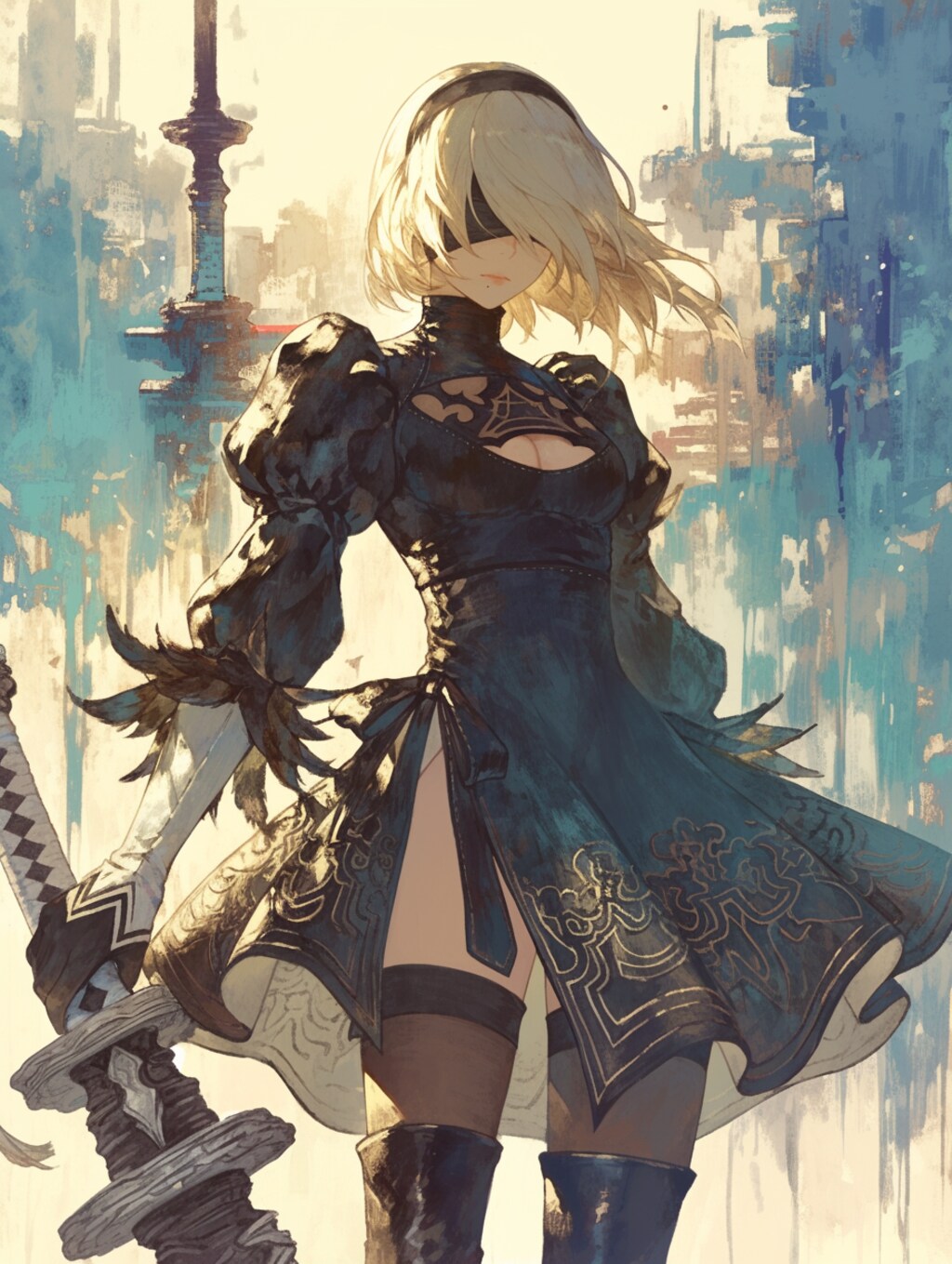 NieR:Automata 2B