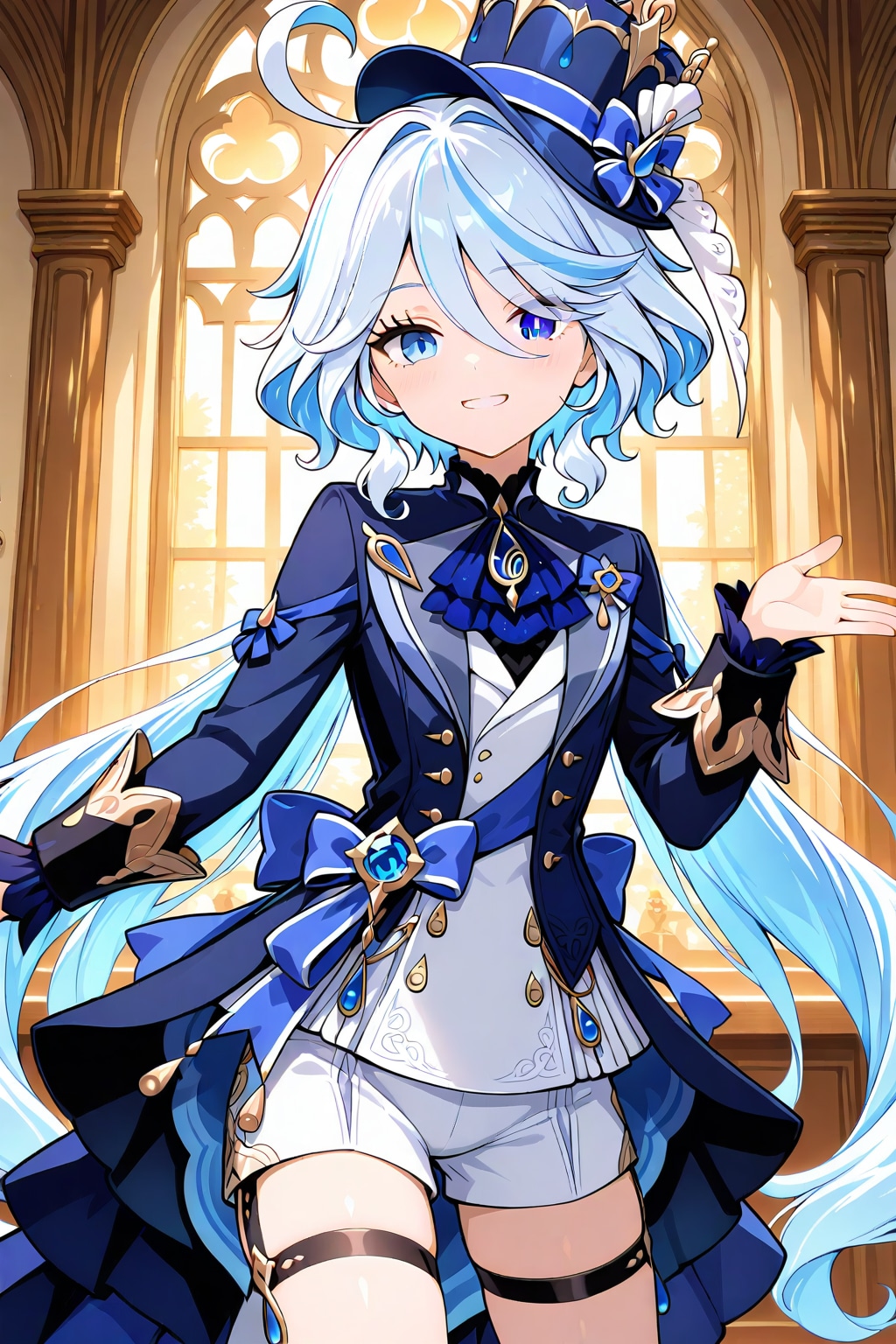 フリーナ様 | の人気AIイラスト・グラビア