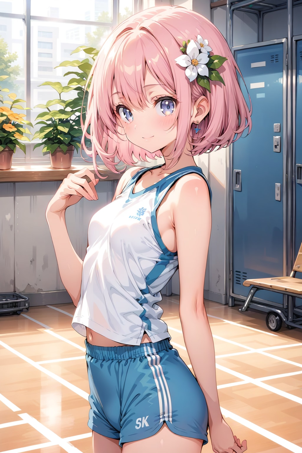 桃花ちゃんスポーツウェアスタイル(∩´∀`∩)💕