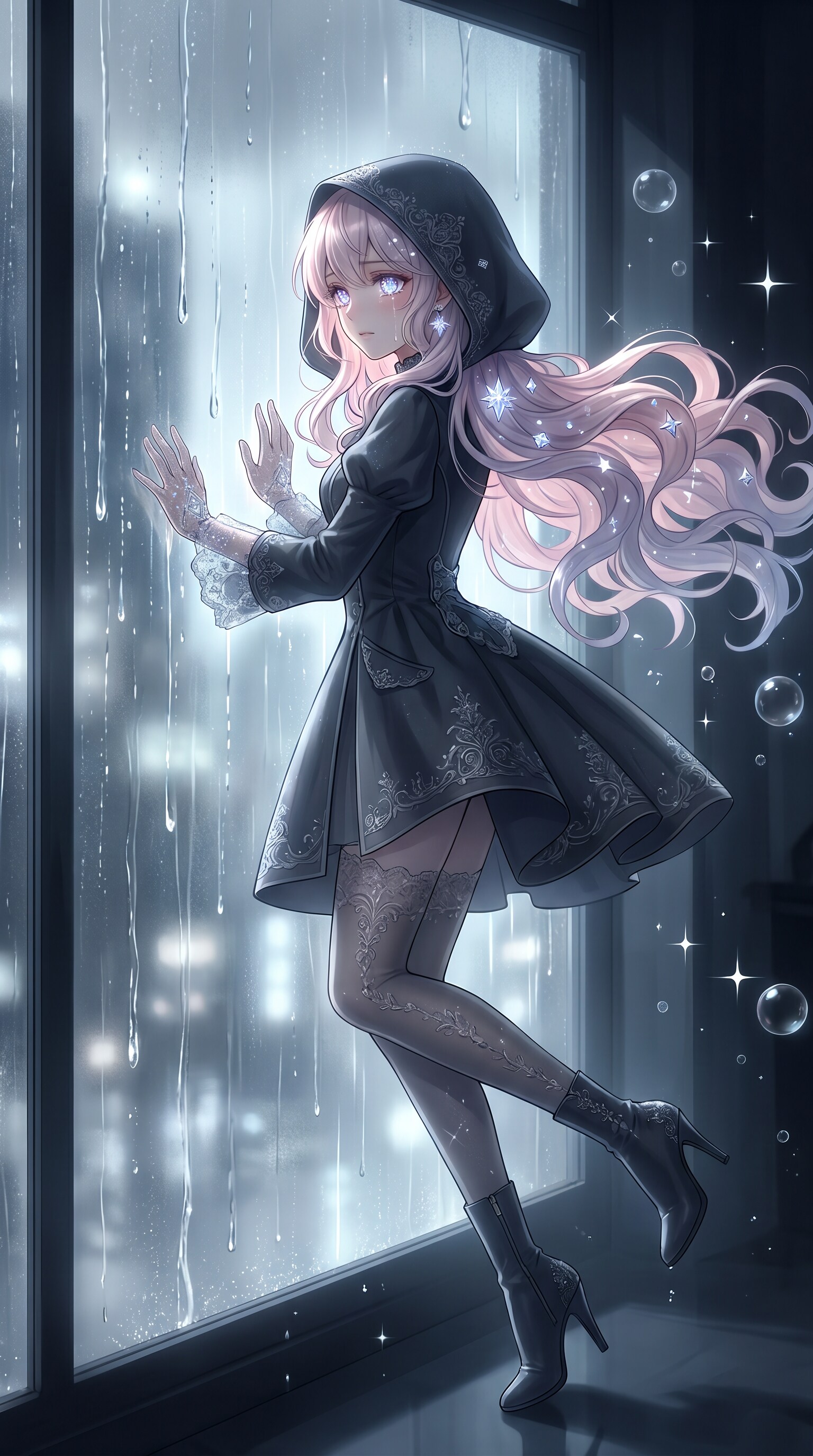 雨窓幽影