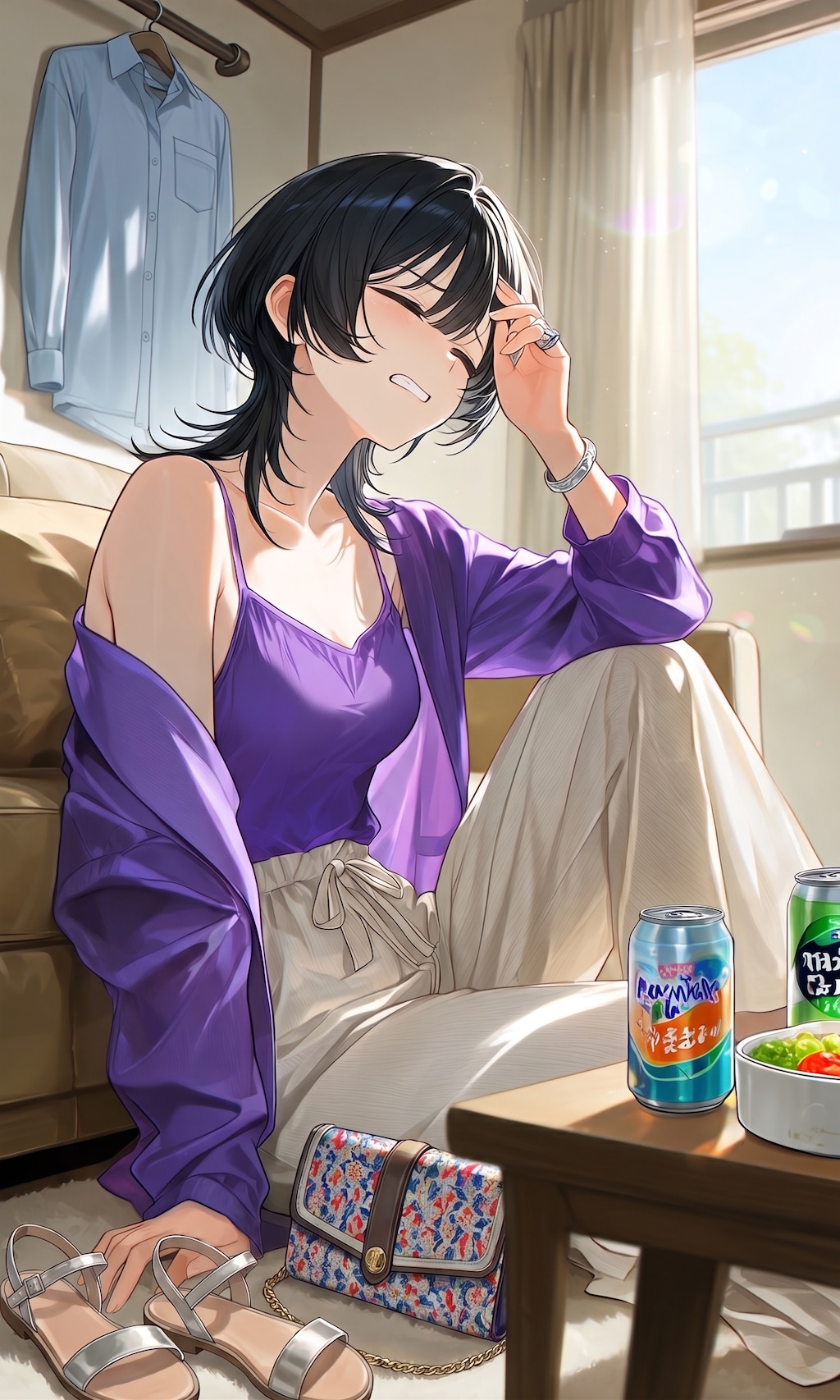 飲んだあと…。