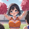応援チアガール 5枚目