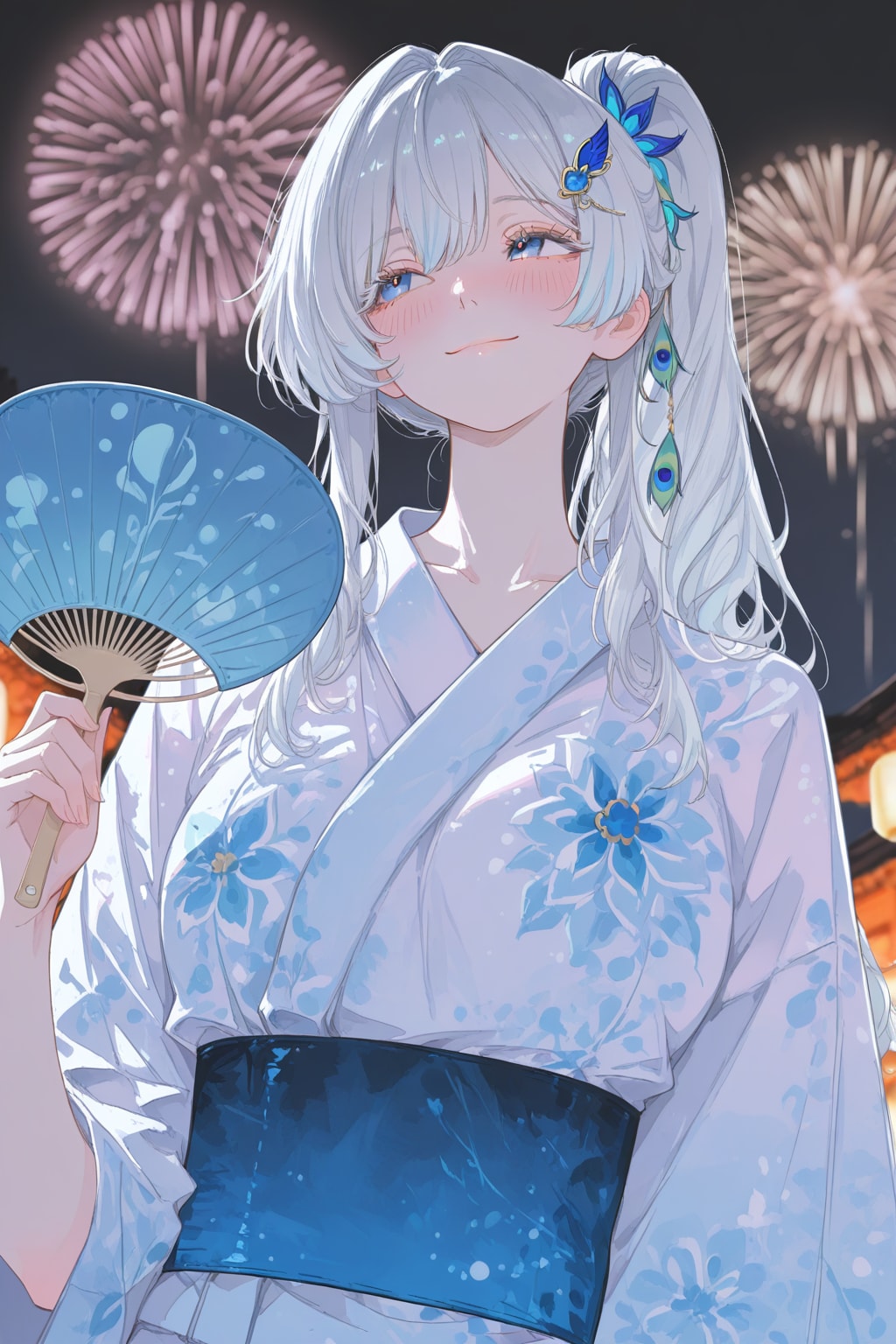 なにを見てるのかしら？