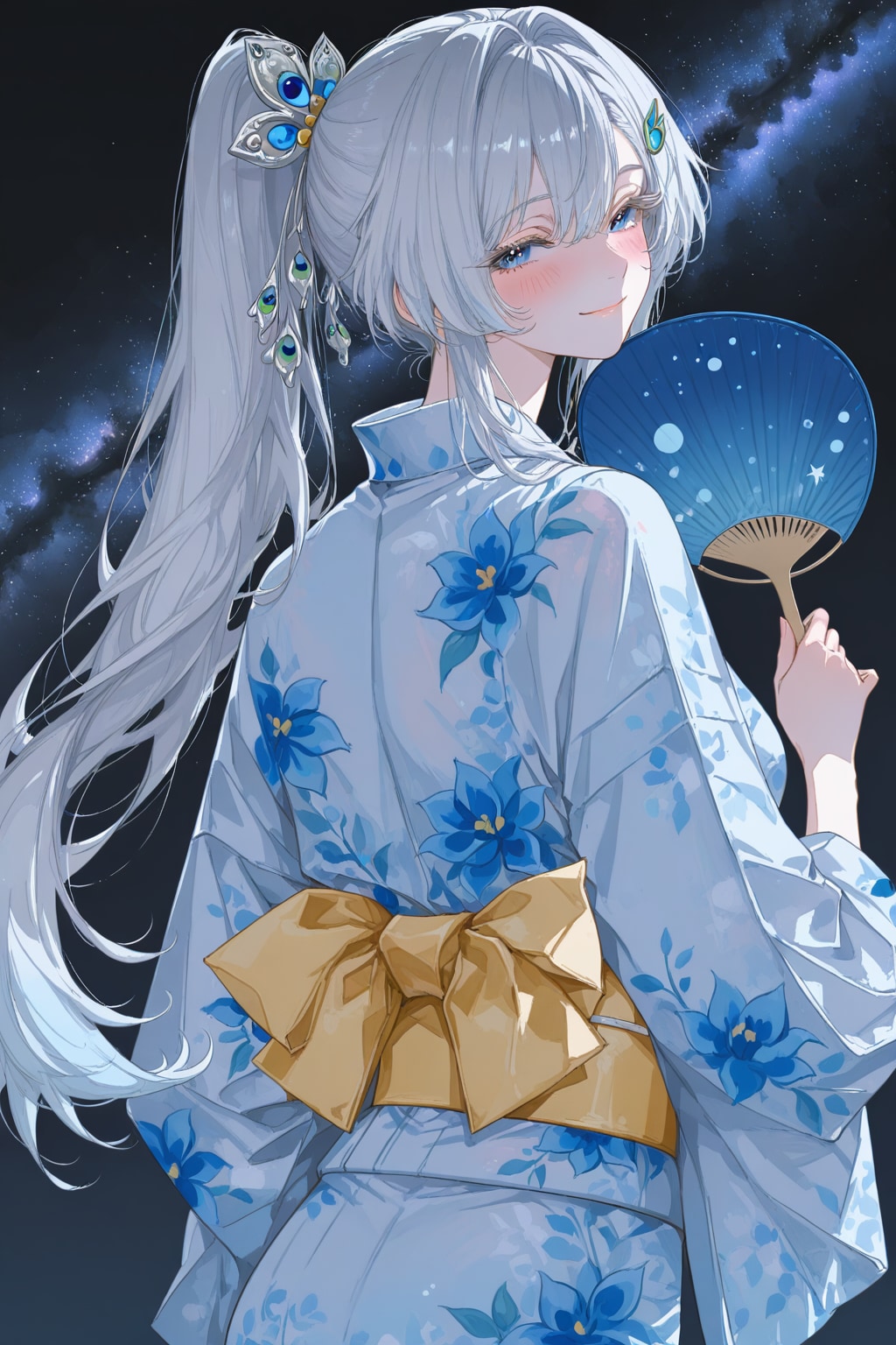 なにを見てるのかしら？