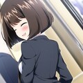 JKちゃんin通学電車 2枚目