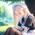 エルフメイドさん小休止中 5枚目