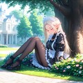 エルフメイドさん小休止中 4枚目