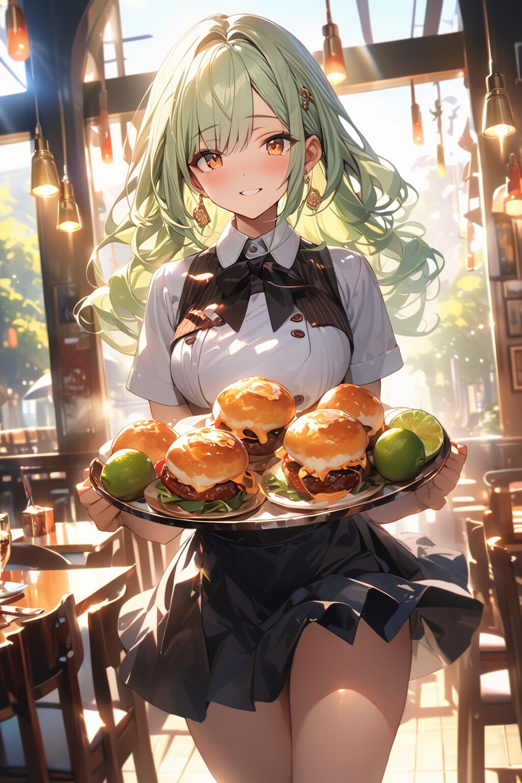 ミステリアスな館のレストラン