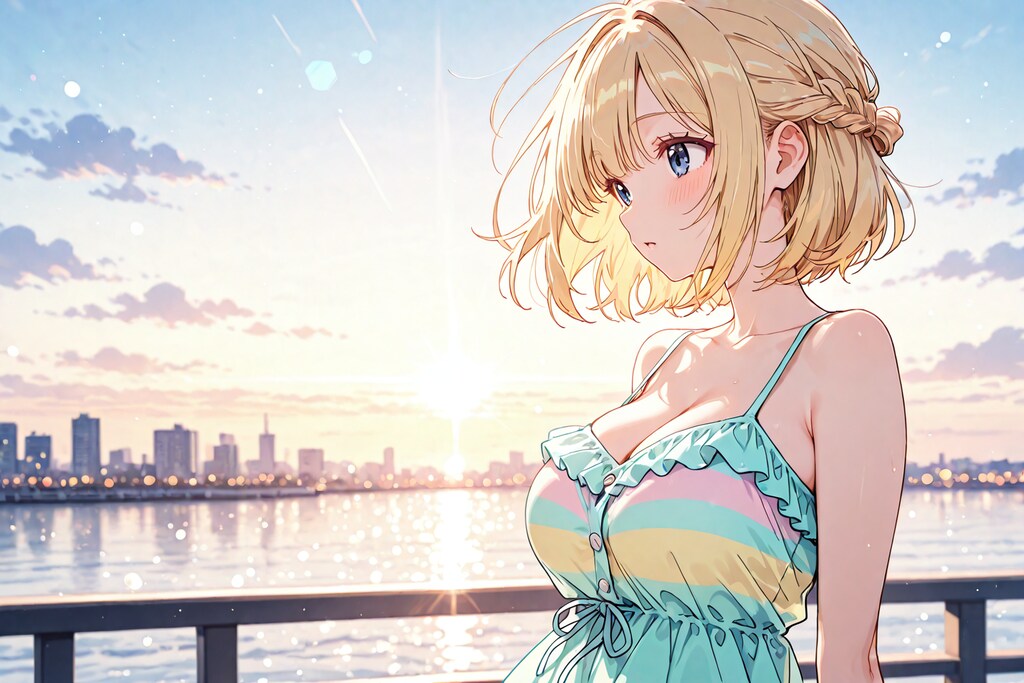BONSAIでパステル金髪さん2