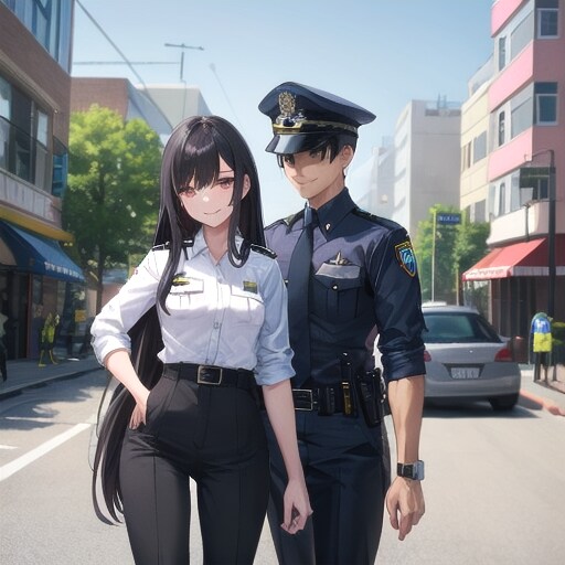 女刑事・藍河愛香　ついに犯人を逮捕した