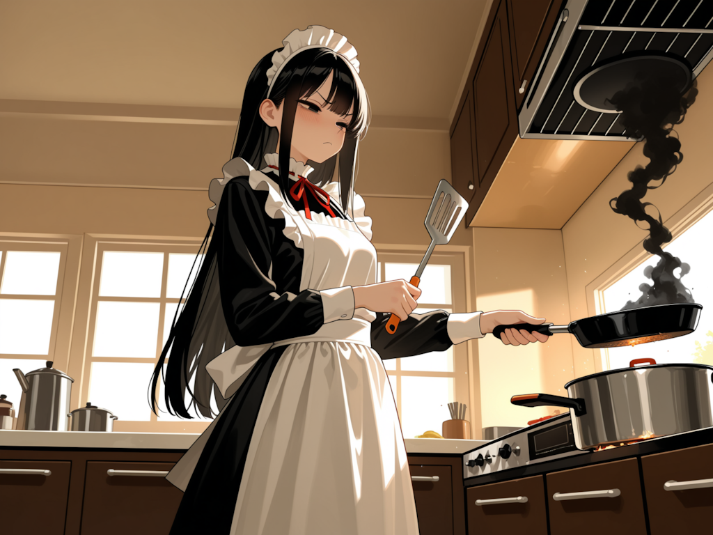 料理は得意ではないです…
