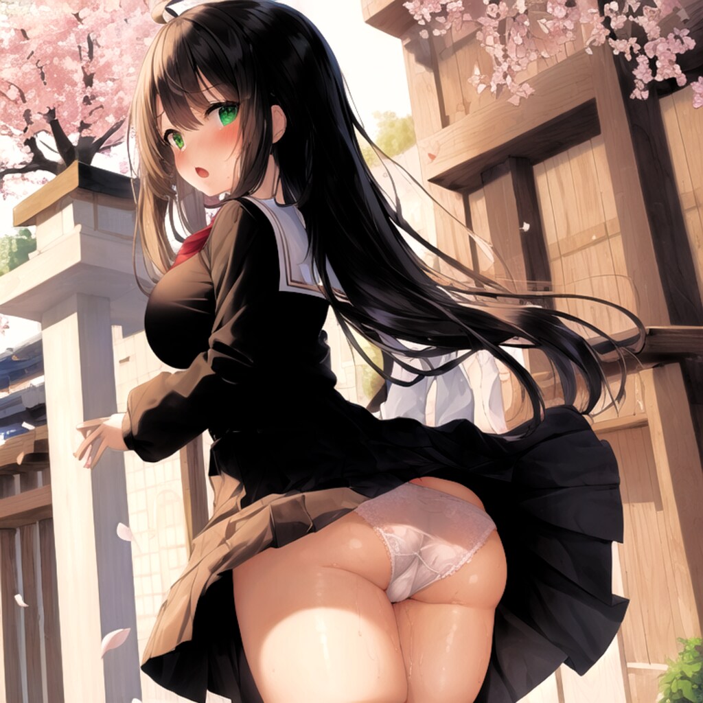 春風のいたずら