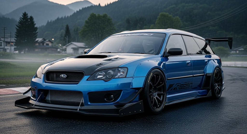 レガシィツーリングワゴンレーシングカー