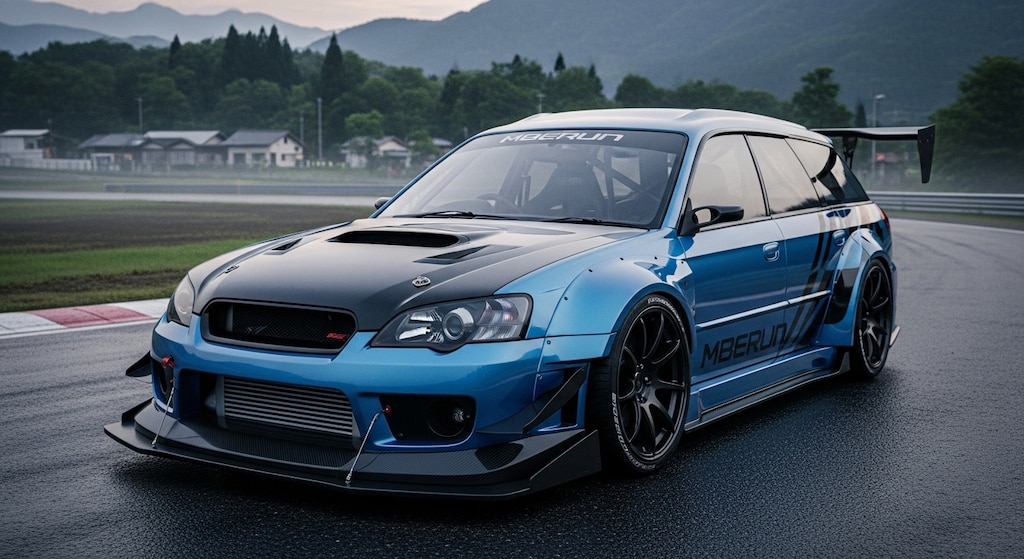 レガシィツーリングワゴンレーシングカー