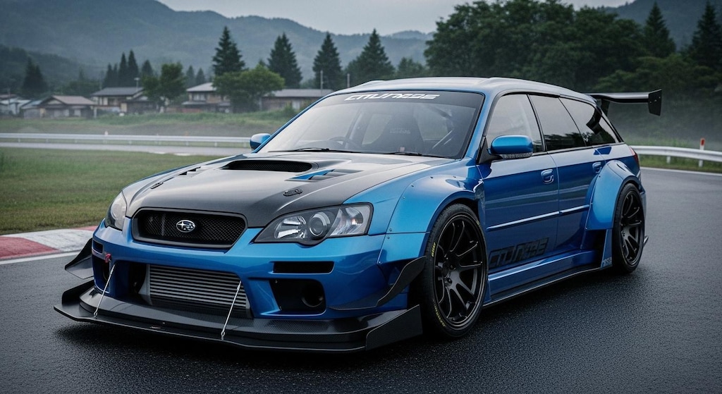 レガシィツーリングワゴンレーシングカー