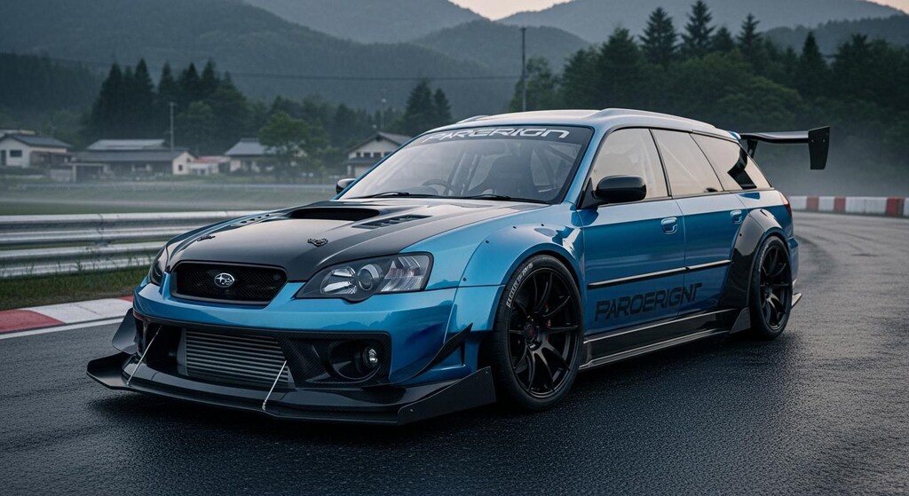 レガシィツーリングワゴンレーシングカー