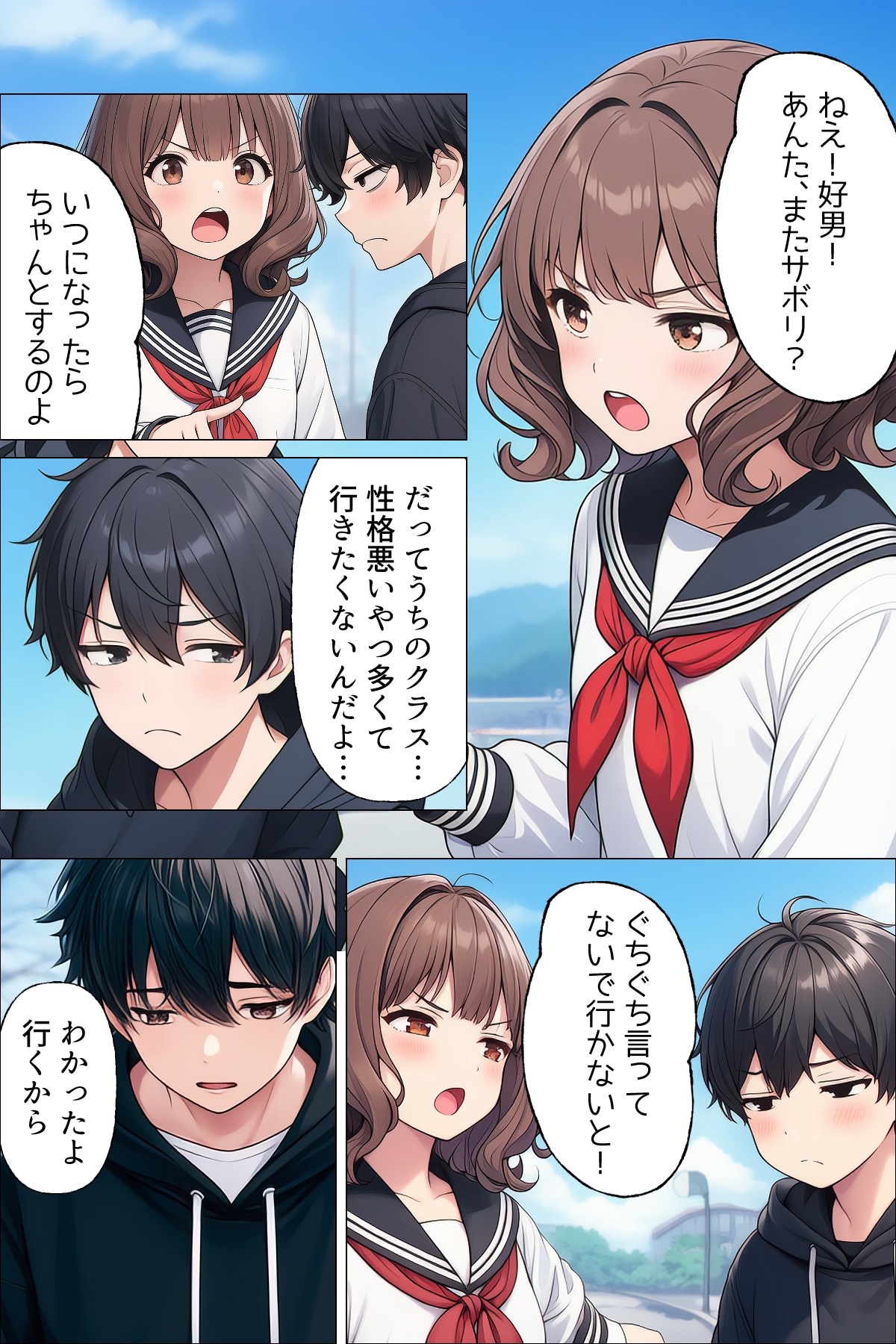 【漫画】僕が女子全員とやっちゃった話…