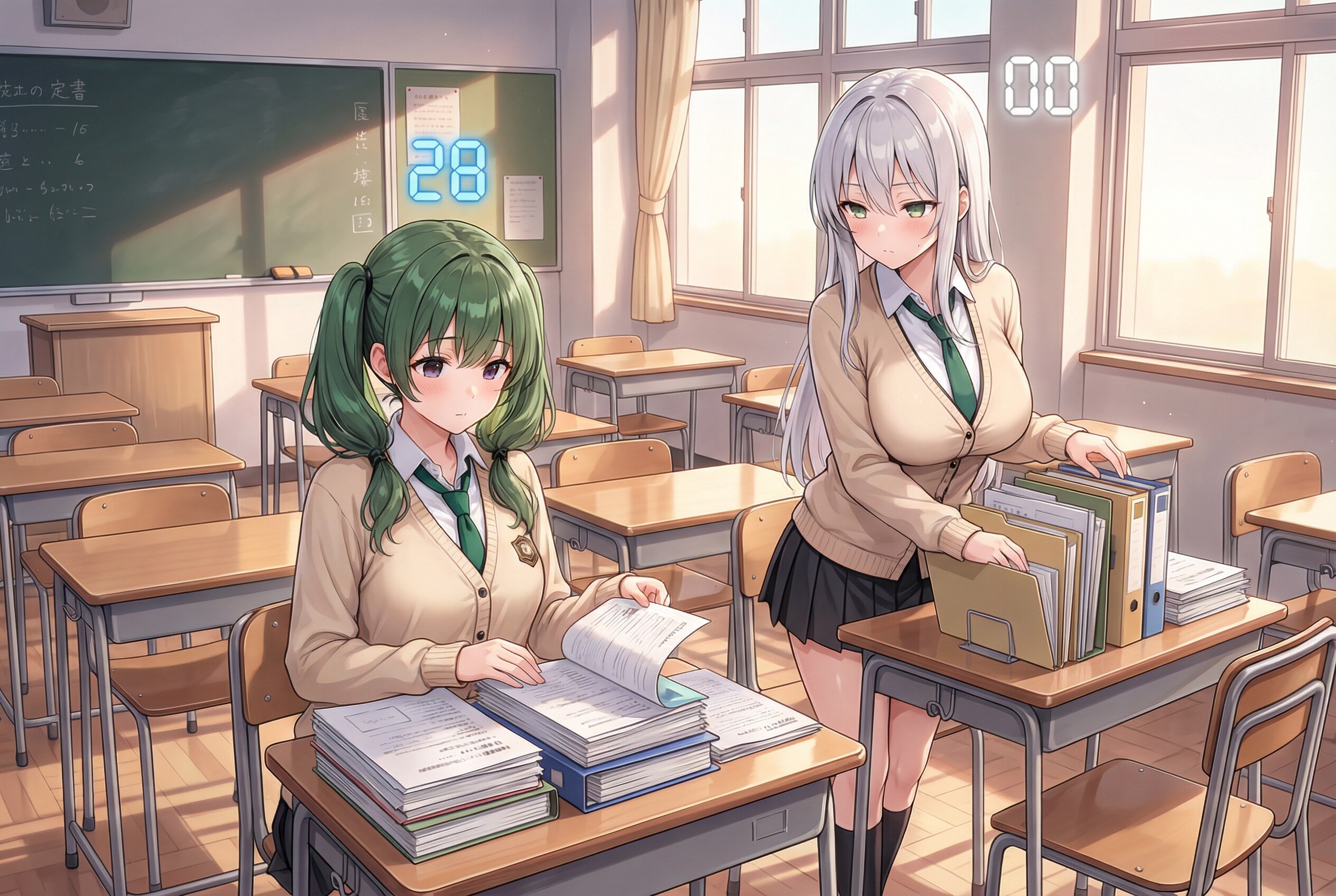 梁さんと一ノ瀬さん