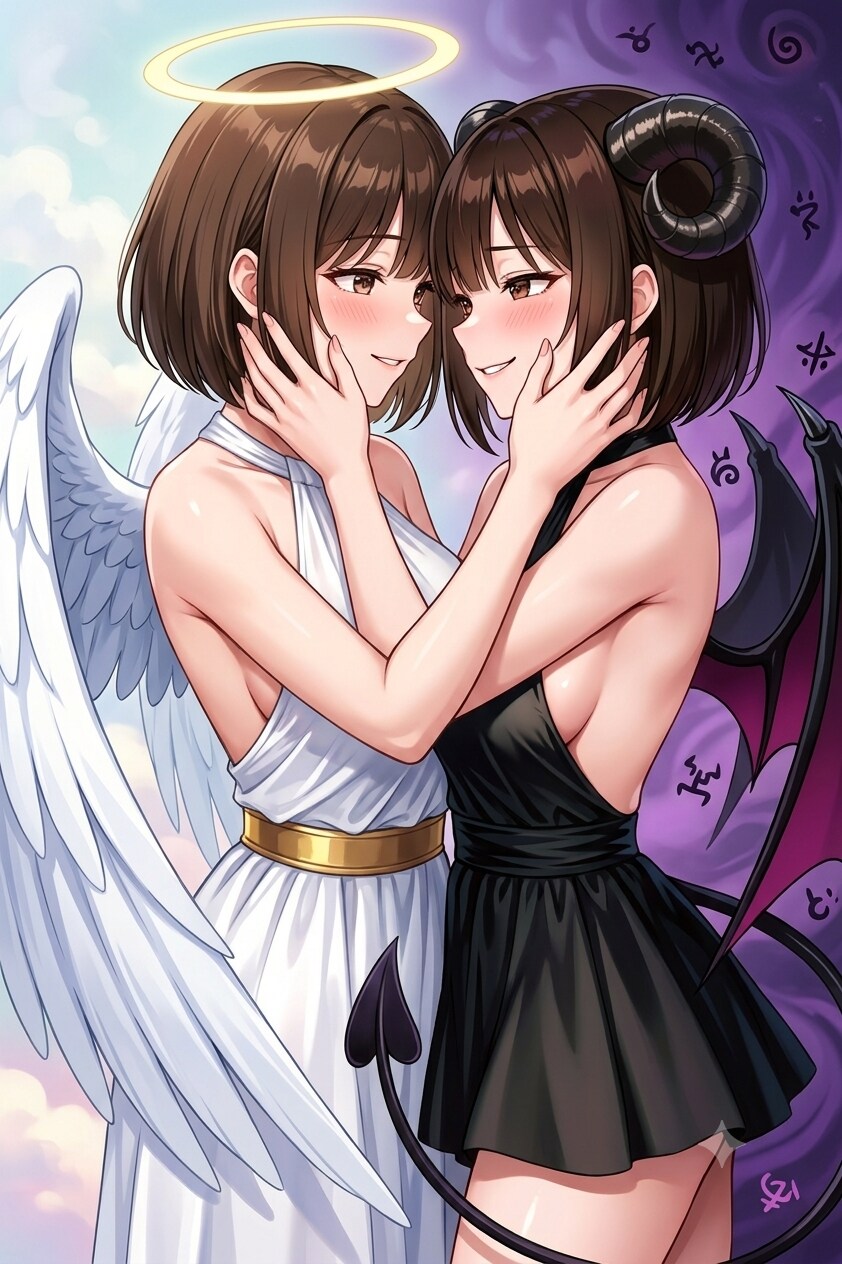 天使と悪魔のアキちゃん