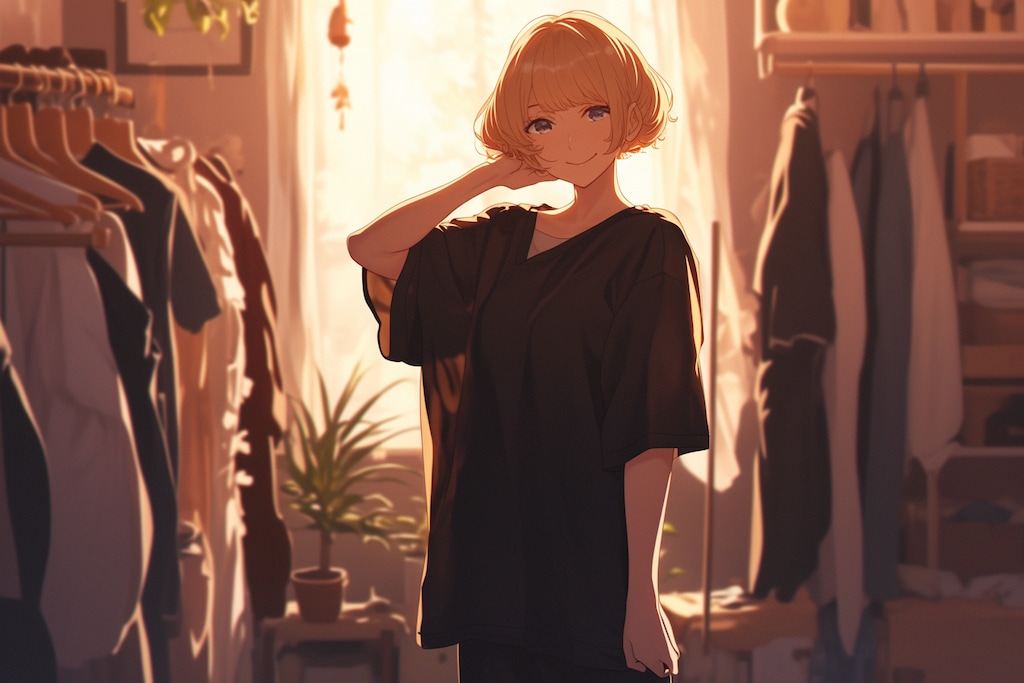 マッシュカットの子✨145