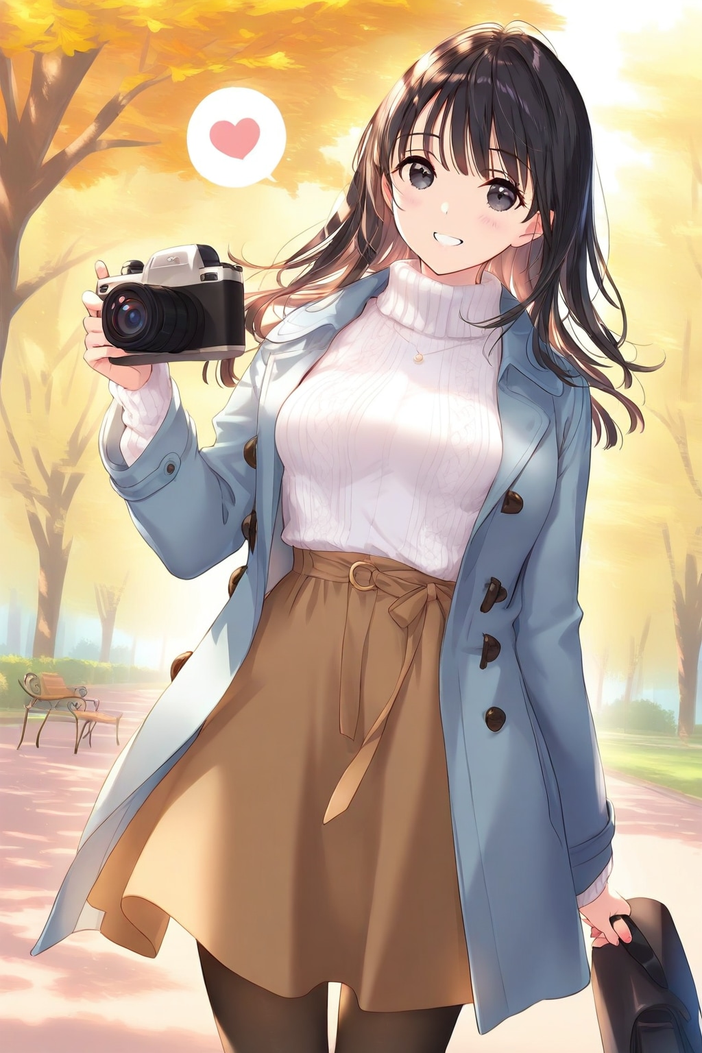 さあ、いい写真を撮らないとね♪