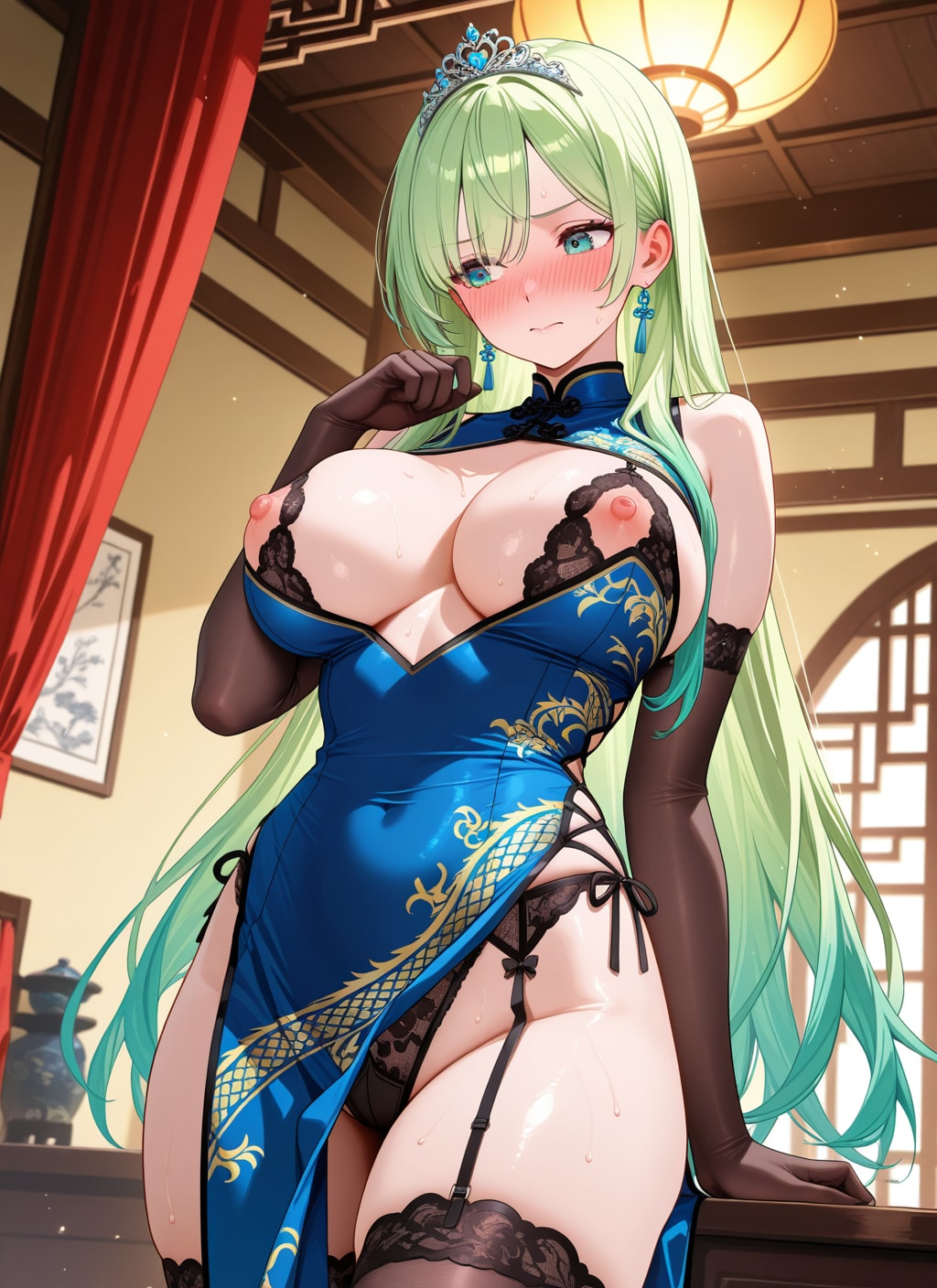 エロコスお姫様　～チャイナドレス～