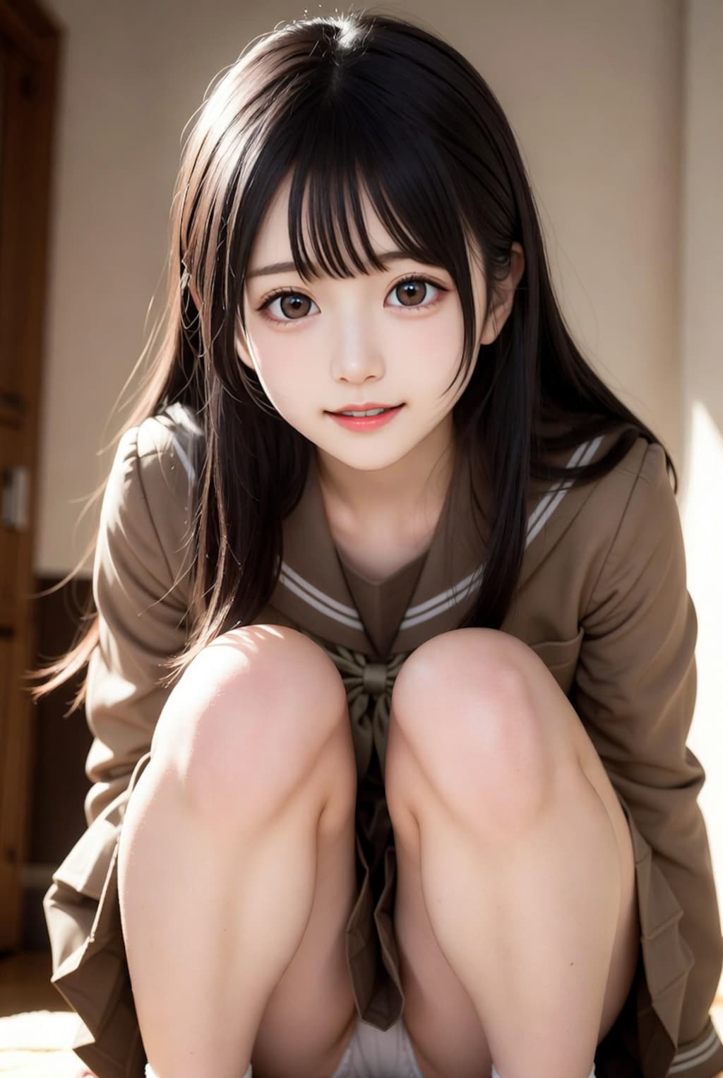 パンチラ、尻、太腿