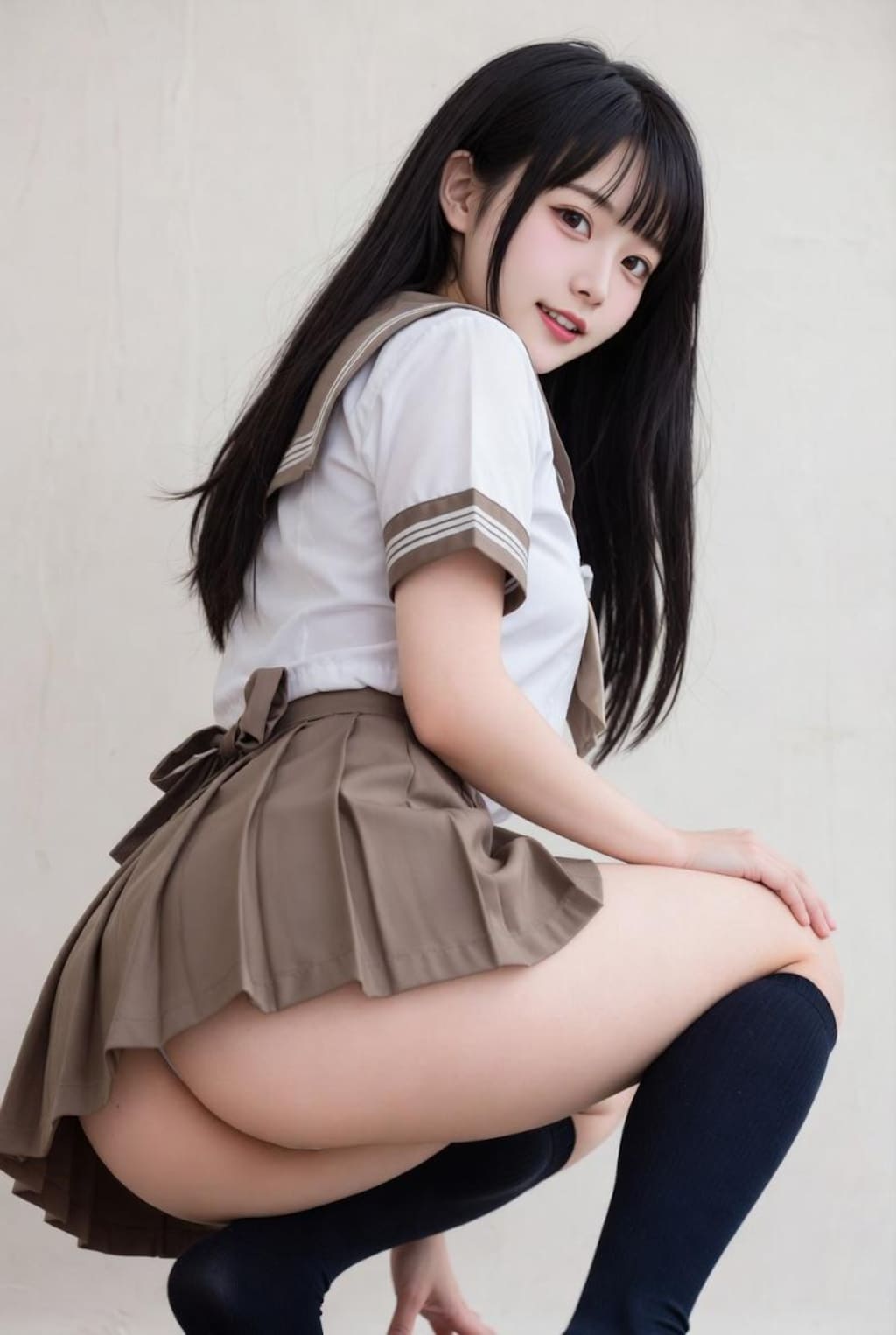パンチラ、尻、太腿