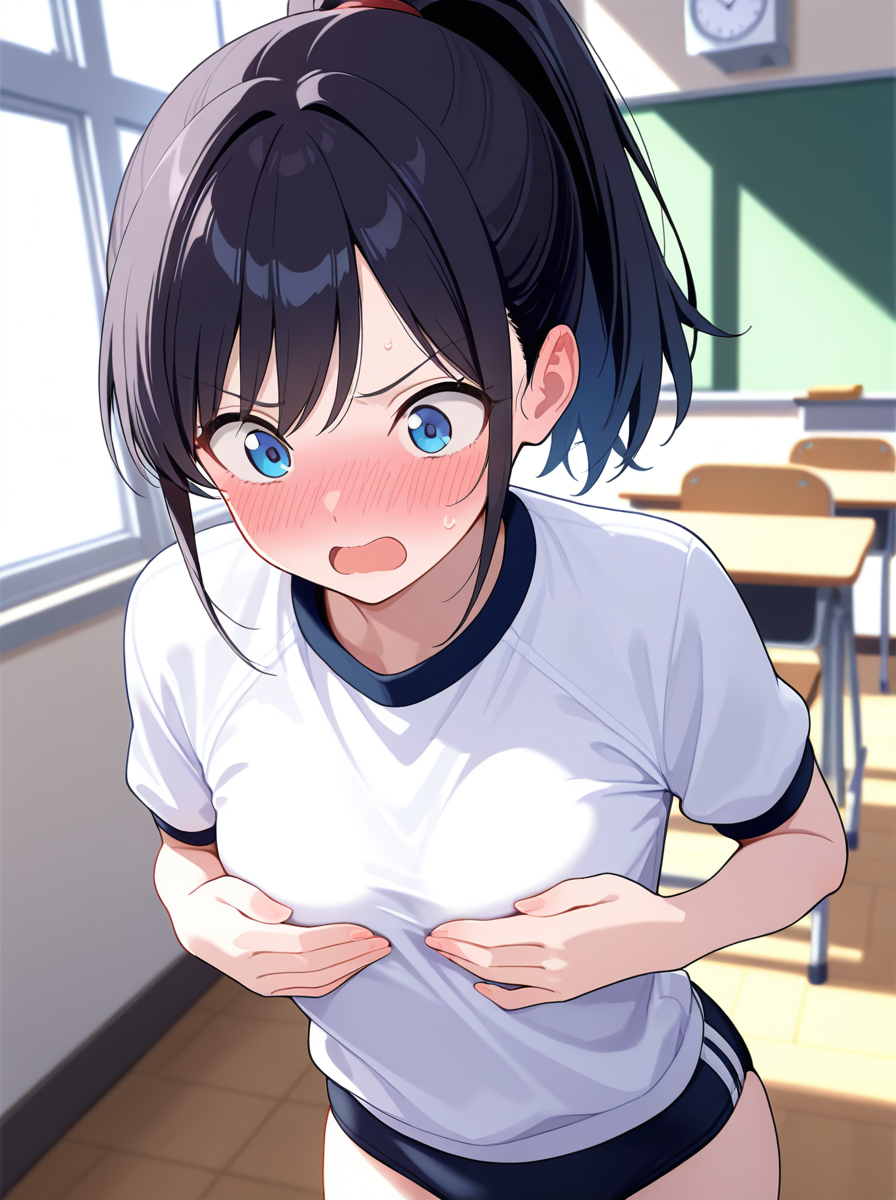ノーブラで来ちゃった
