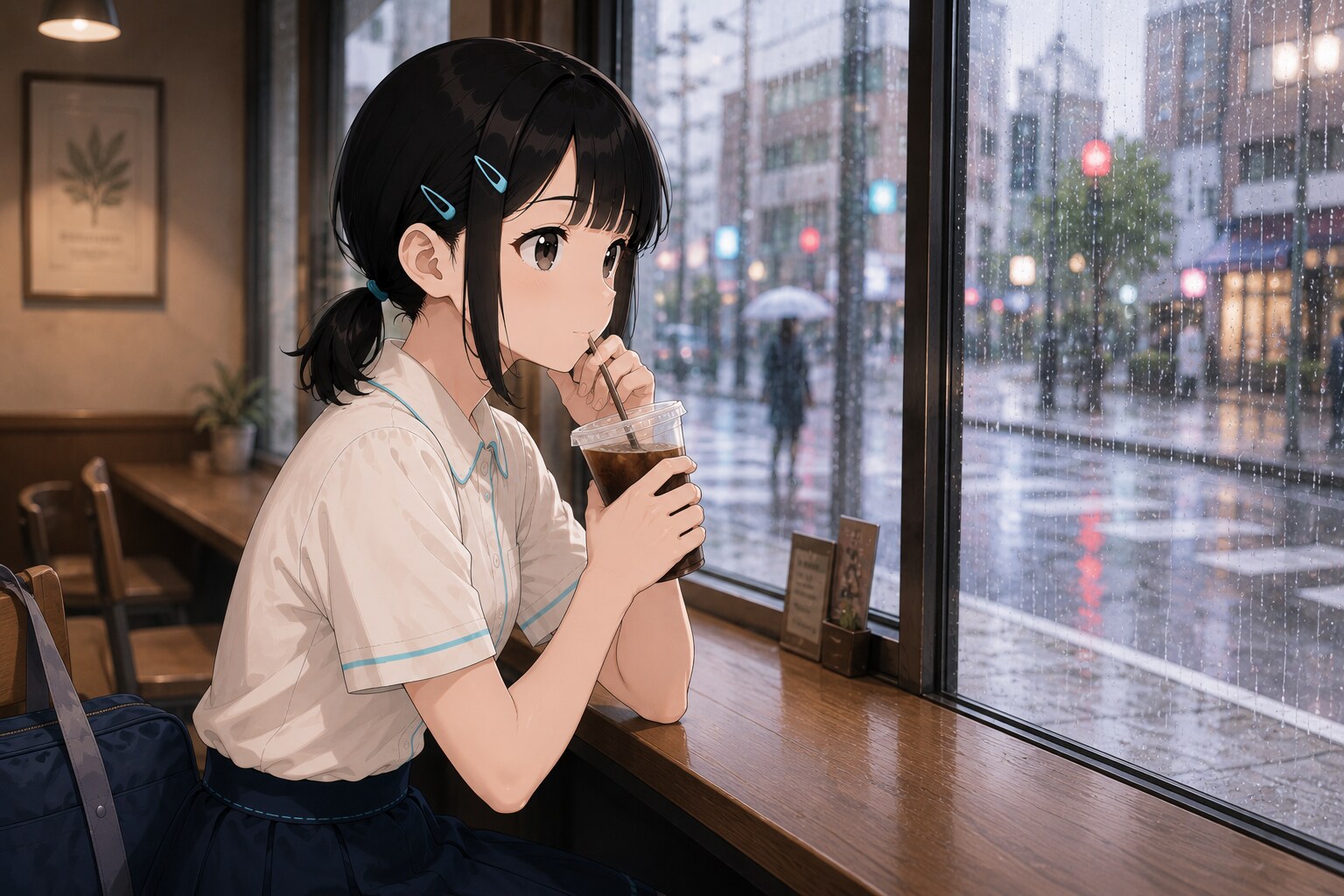 架空制服女子３９　寧々ちゃん | の人気AIイラスト・グラビア
