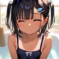 目が合うと笑顔をくれるこなつちゃん 2枚目