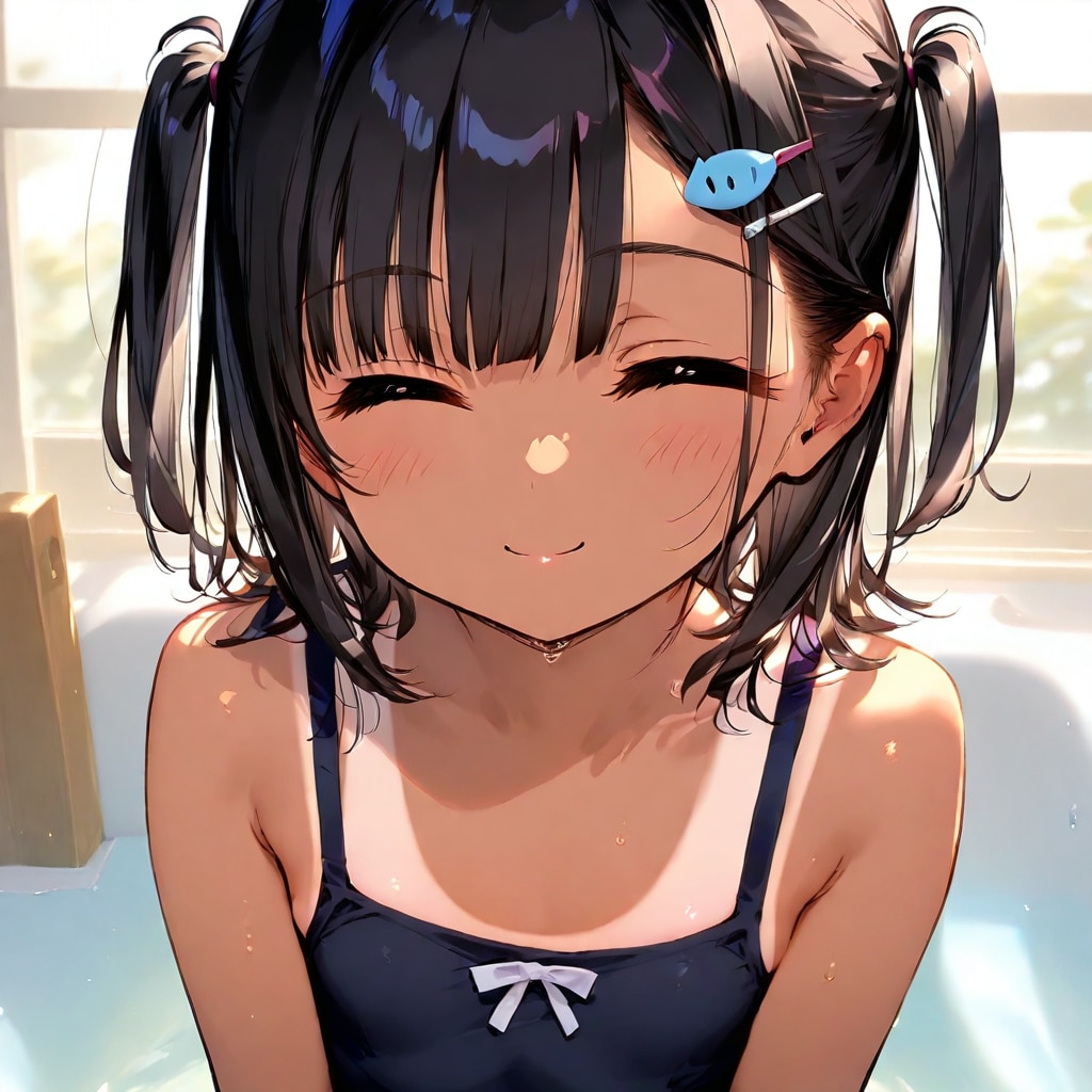 目が合うと笑顔をくれるこなつちゃん