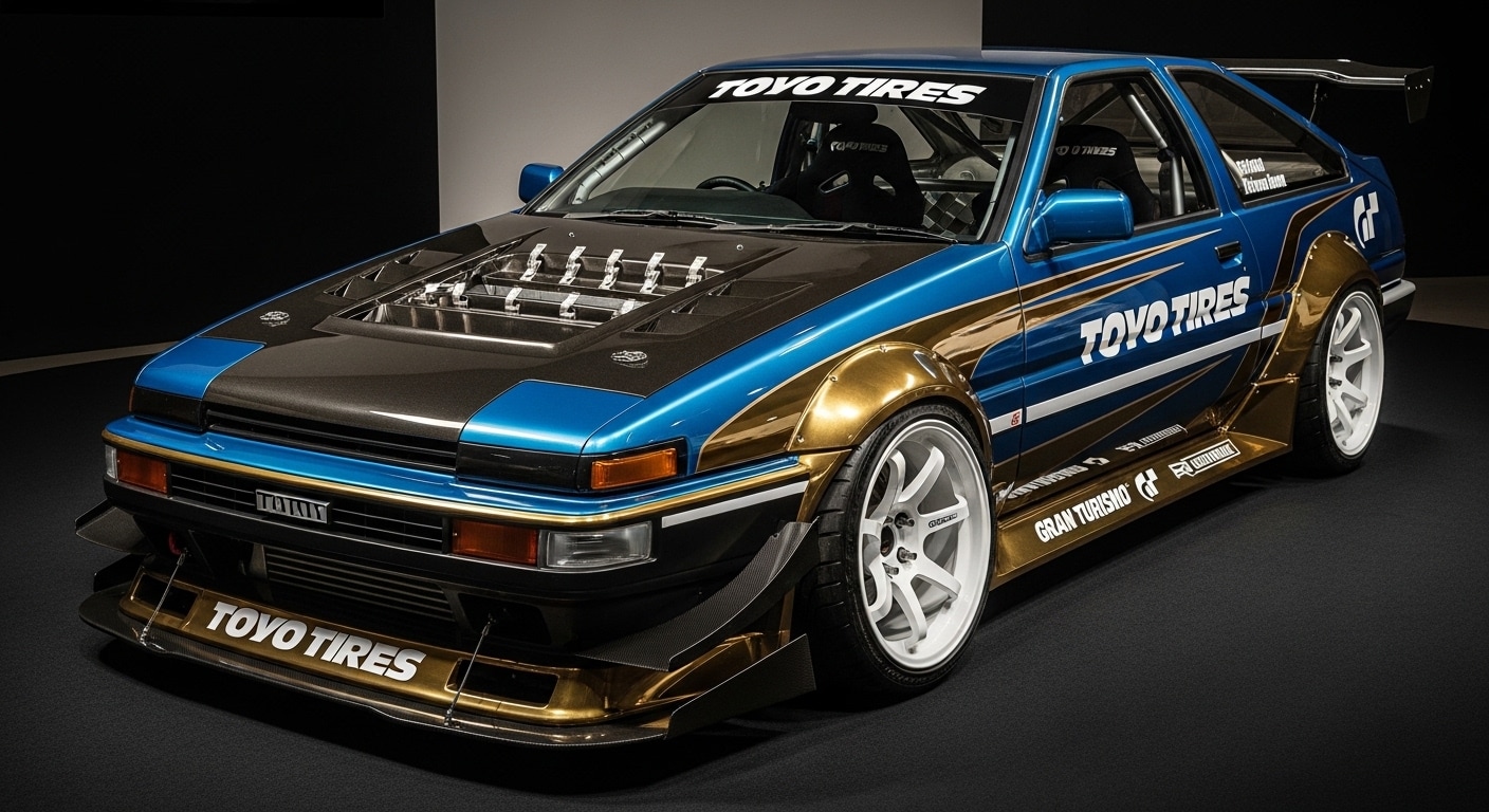 トーヨータイヤAE86 | の人気AIイラスト・グラビア