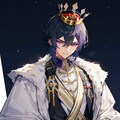 王冠をかぶった、黒髪短髪男性★その7(12枚) 6枚目