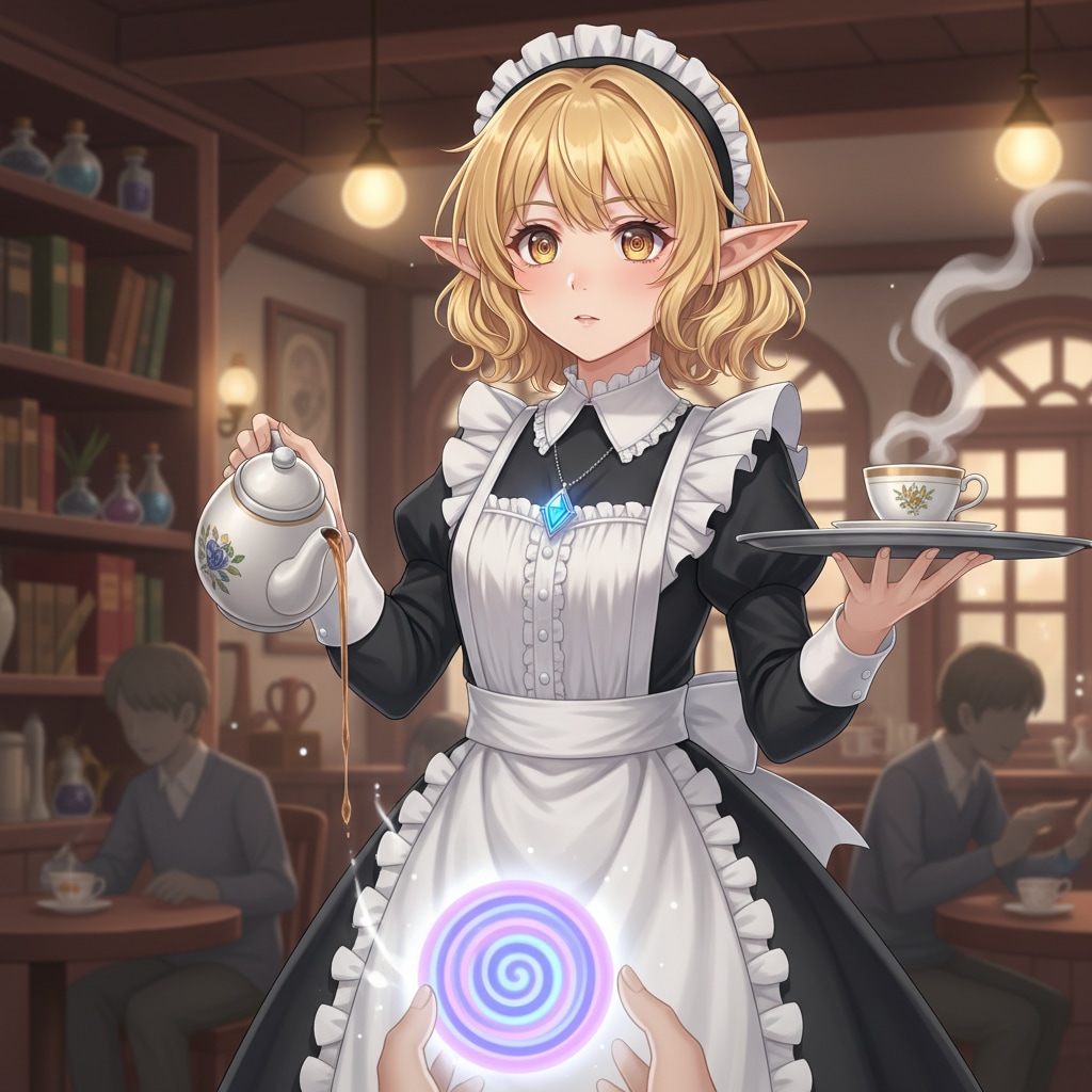 お茶をお持ちしました | の人気AIイラスト・グラビア