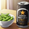 缶ビールと枝豆 7枚目
