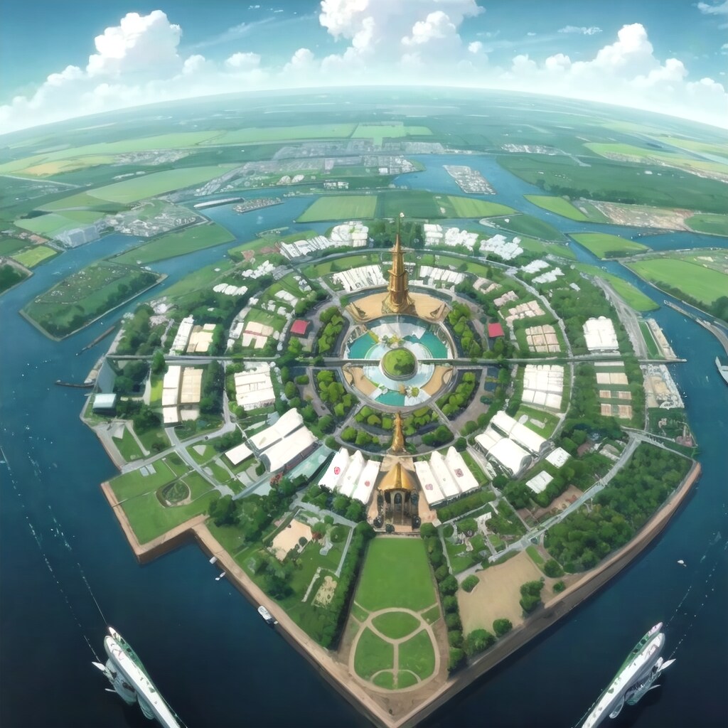 水上庭園都市