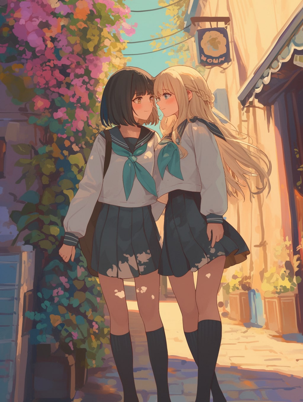 キスしたい二人のJK217