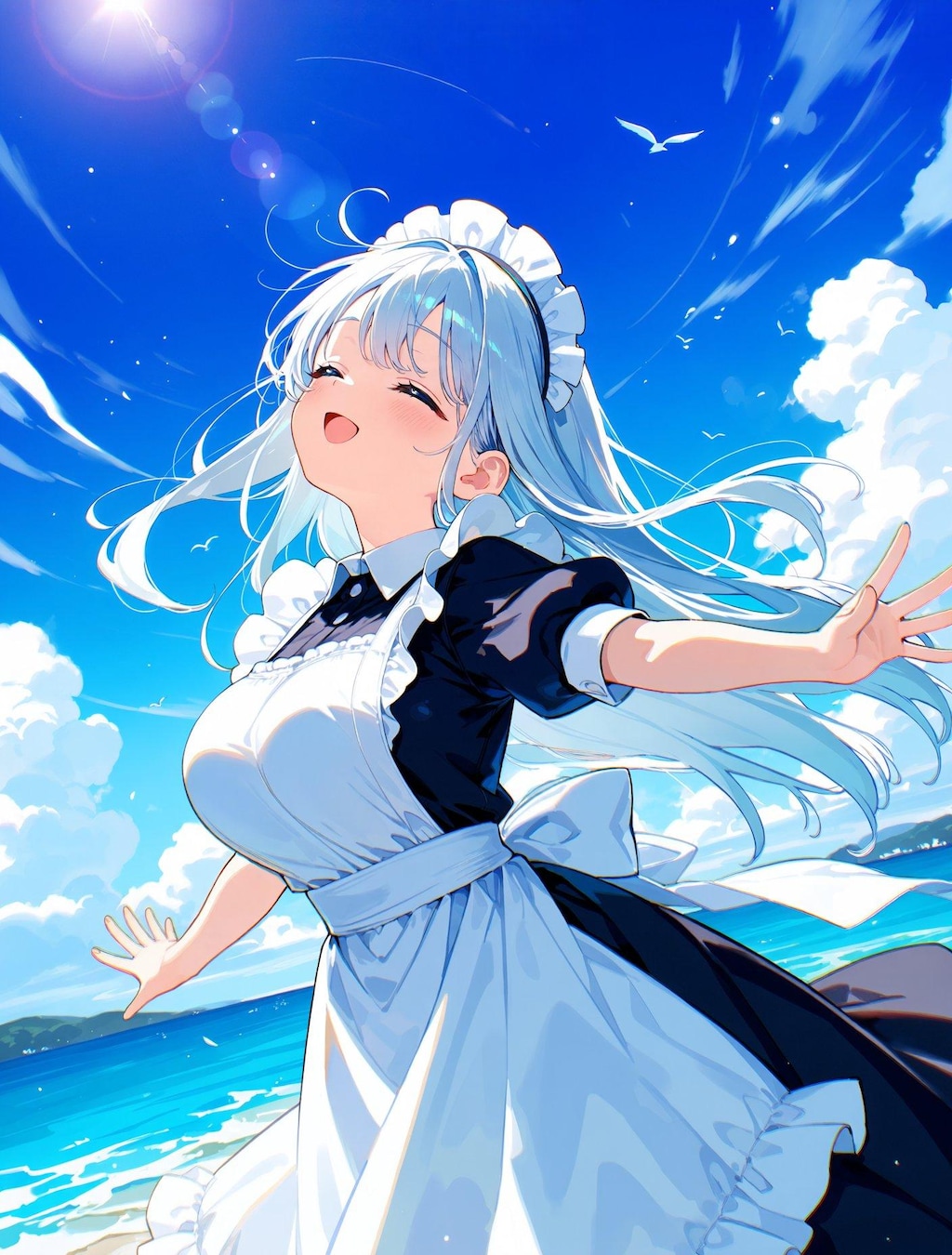 うみー！