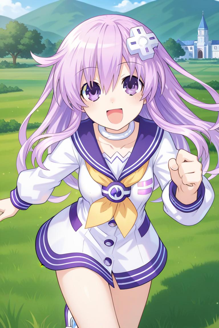 草原を駆けるネプギア