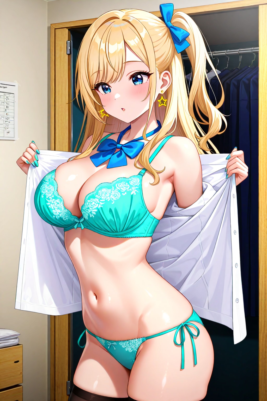うちの子着替え中