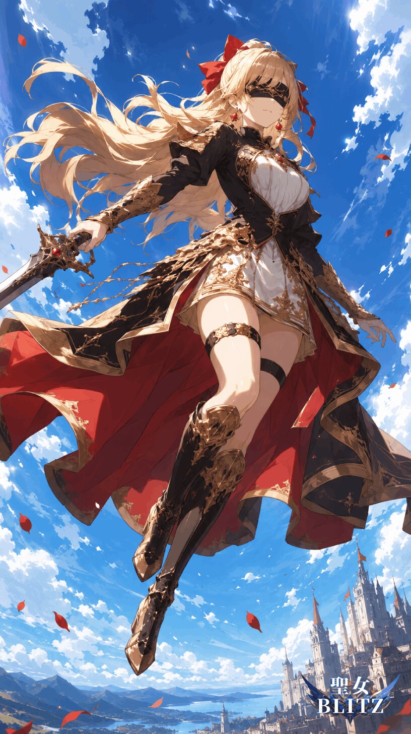 空駆ける聖女