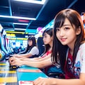ゲーセン女子 5枚目