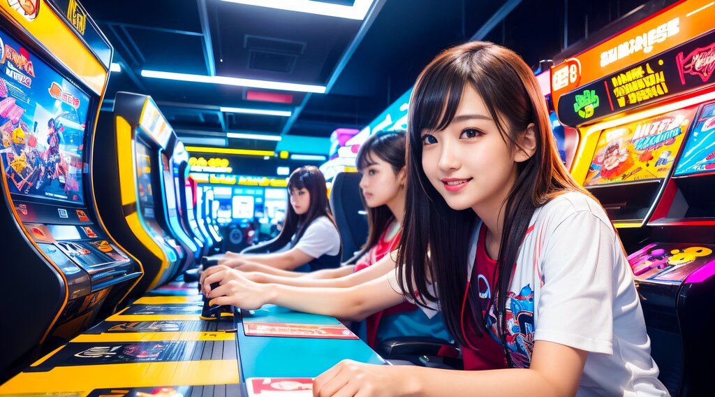ゲーセン女子