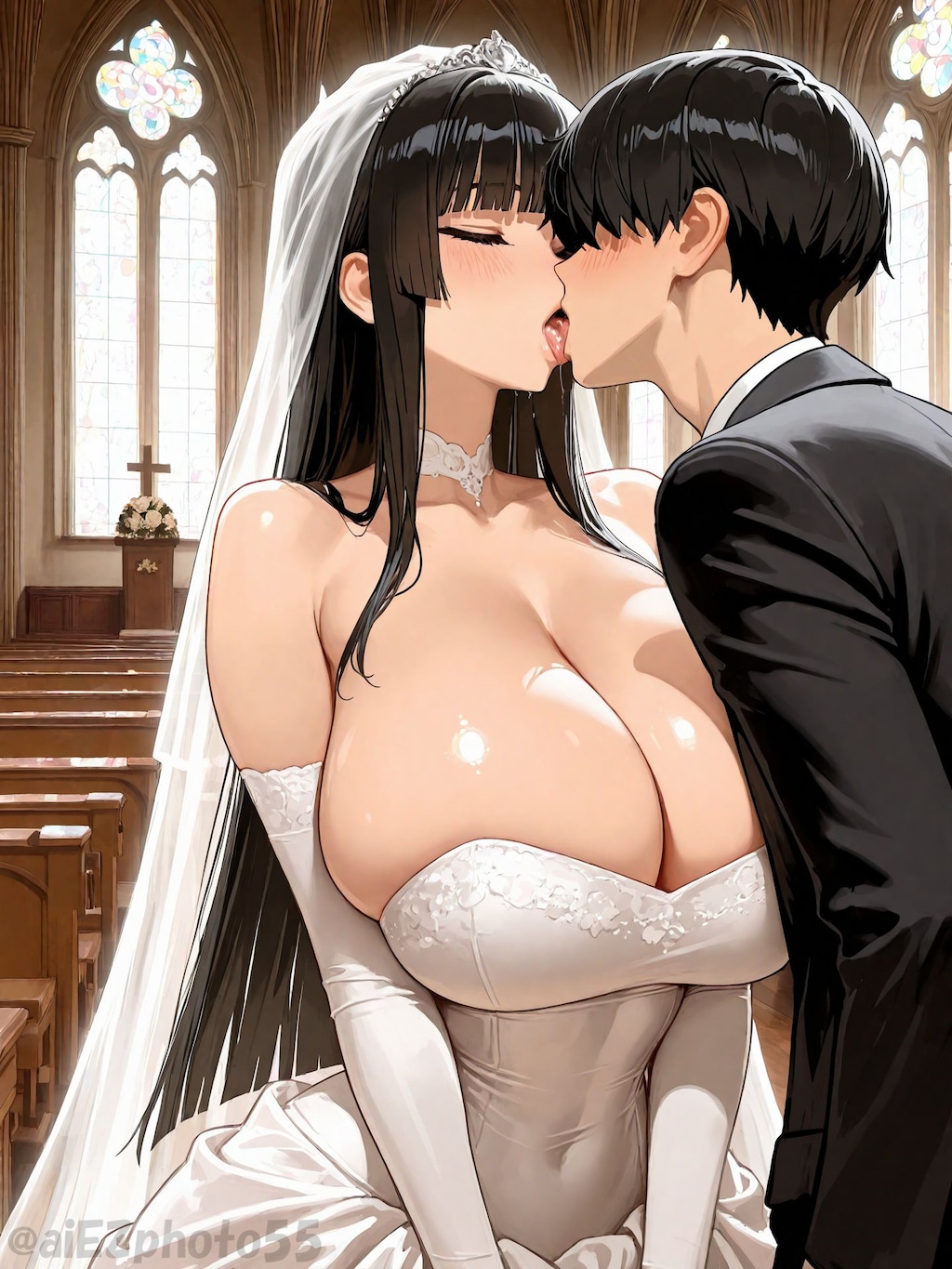 激しい誓いの口づけ２