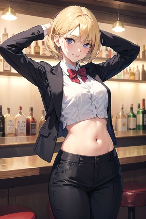 バーでバレンタイン