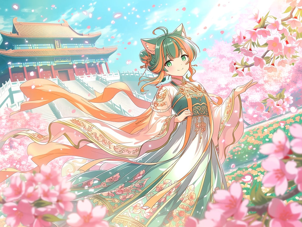 漢服（１）翠鈴　niji7