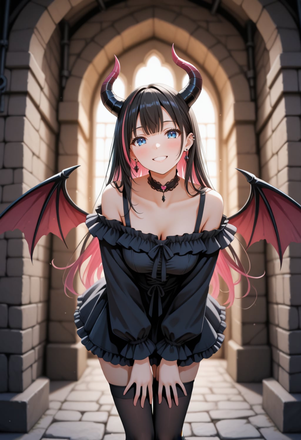 お城に悪魔降臨