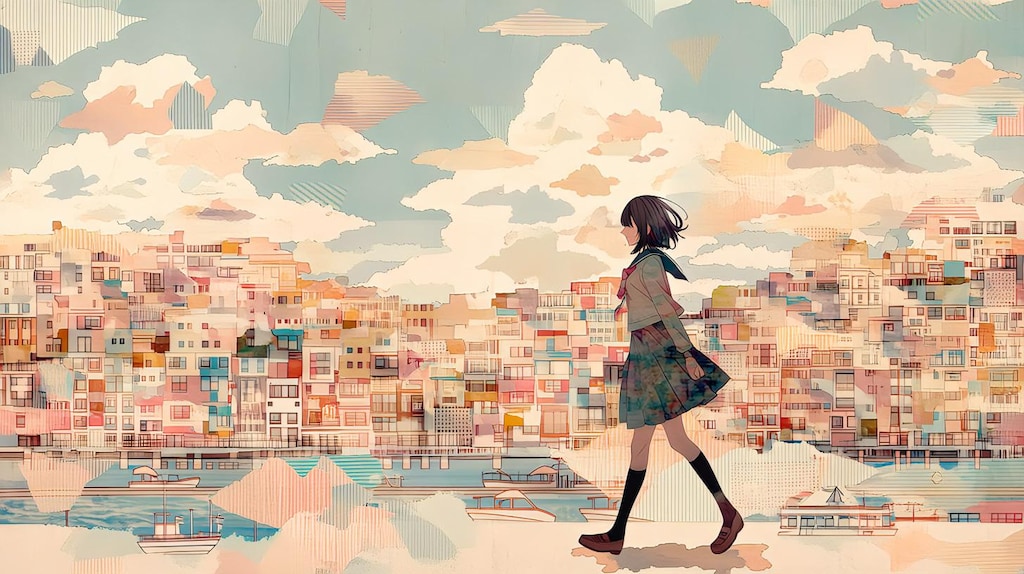 黒髪の少女