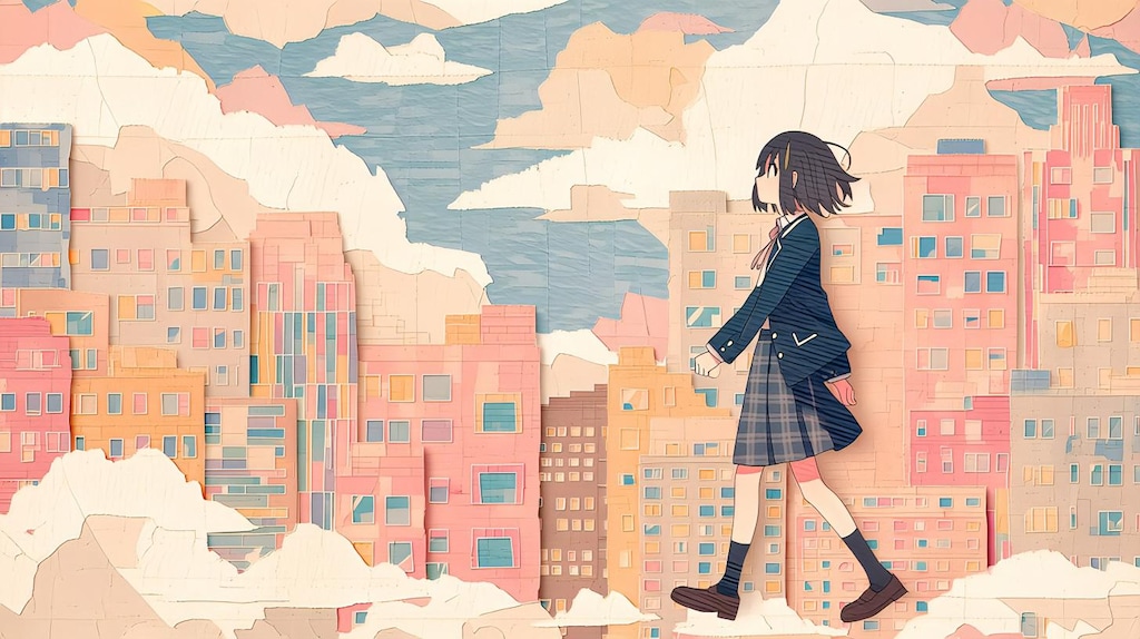 黒髪の少女